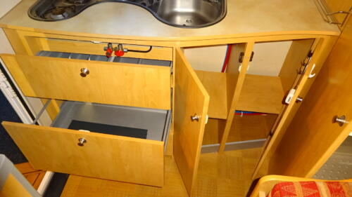 CARAVELAIR Ambiance Style 410 2010 VASTBED BANK AIRCO 890 kg - Afbeelding 7