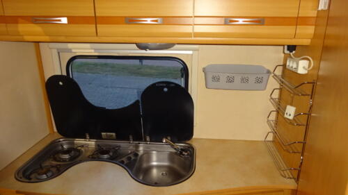 CARAVELAIR Ambiance Style 410 2010 VASTBED BANK AIRCO 890 kg - Afbeelding 8