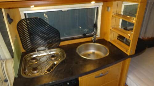 ERIBA HYMER PULSE SPORTING 465 2009 MOVER OMNISTORE LEVELER VOORTENT - Afbeelding 12