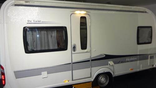 HOBBY de LUXE 460 UFe 2011 VASTBED RONDZIT MOVER ZAKLUIFEL