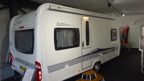 HOBBY de LUXE 460 UFe 2011 VASTBED RONDZIT MOVER ZAKLUIFEL - Afbeelding 4