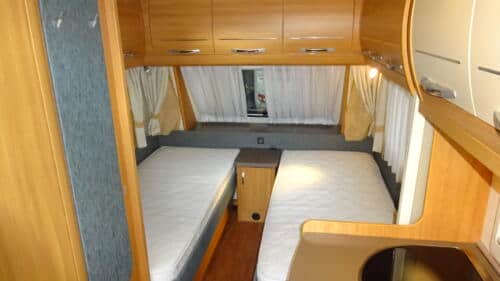 HOBBY De LUXE  495 UL 2010 ENKELE BEDDEN RONDZIT - Afbeelding 20