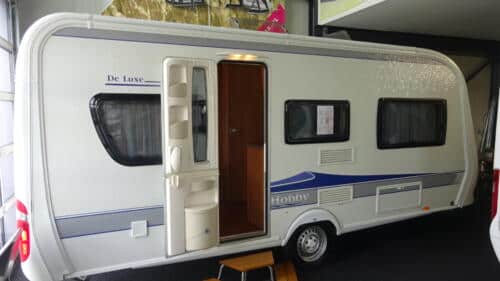 HOBBY De LUXE  495 UL 2010 ENKELE BEDDEN RONDZIT - Afbeelding 2