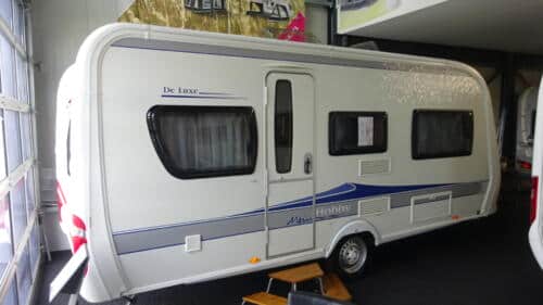 HOBBY De LUXE  495 UL 2010 ENKELE BEDDEN RONDZIT - Afbeelding 3