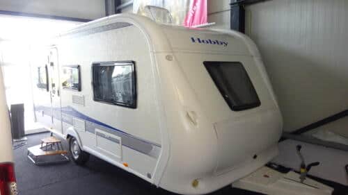 HOBBY De LUXE  495 UL 2010 ENKELE BEDDEN RONDZIT - Afbeelding 4