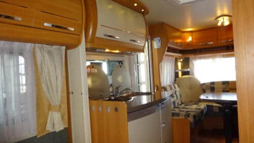 HOBBY De LUXE  495 UL 2010 ENKELE BEDDEN RONDZIT - Afbeelding 10