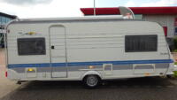 HOBBY EXCELLENT Easy 540 UL 2001 ENKELE BEDDEN Rondzit MOVER THULE CASSETTE