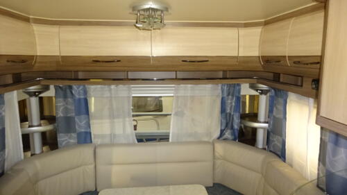 HOBBY de LUXE 460 UFe 2015 VASTBED RONDZIT  AIRCO VOORTENT - Afbeelding 10