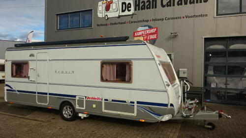 DETHLEFFS BEDUIN 540 V 2006 ENKELE BEDDEN RONDZIT MOVER THULE CASSETTE TOP - Afbeelding 4