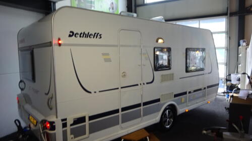 DETHLEFFS CAMPER 450 V 2010 ENKELE BEDDEN RONDZIT MOVER Voortent