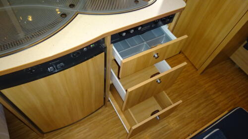 DETHLEFFS CAMPER 450 V 2010 ENKELE BEDDEN RONDZIT MOVER Voortent - Afbeelding 7