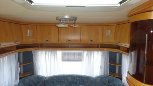 HOBBY Excellent Easy 540 UL 2005 Enkele Bedden en Rondzit Ventura Voortent 3 m - Afbeelding 5