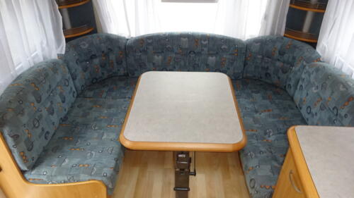HOBBY Excellent Easy 540 UL 2005 Enkele Bedden en Rondzit Ventura Voortent 3 m - Afbeelding 6