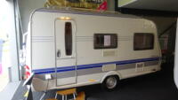 HOBBY de LUXE 440 SF 2008 UNICO Voortent ,petluifel en luifel