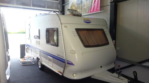 HOBBY de LUXE 440 SF 2008 UNICO Voortent ,petluifel en luifel - Afbeelding 5