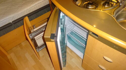 HOBBY de LUXE 440 SF 2008 UNICO Voortent ,petluifel en luifel - Afbeelding 11