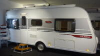 LMC Munsterland MUSICA 470 E 2013 ENKELE BEDDEN Dinette MOVER CASSETTE LUIFEL TOP