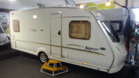 SPRITE SUPER 490 CF 2004 VASTBED (lengte) RONDZIT MOVER VOORTENT en LUIFEL met zijwanden