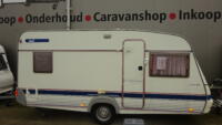 WILK STERN 450 HTD 2002 VASTBED (lengte) DINETTE Luifel met zijwanden Dakluifel