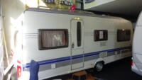 HOBBY Excellent 560 UL 2008 ENKELE BEDDEN RONDZIT MOVER Voortent 270 cm TOP